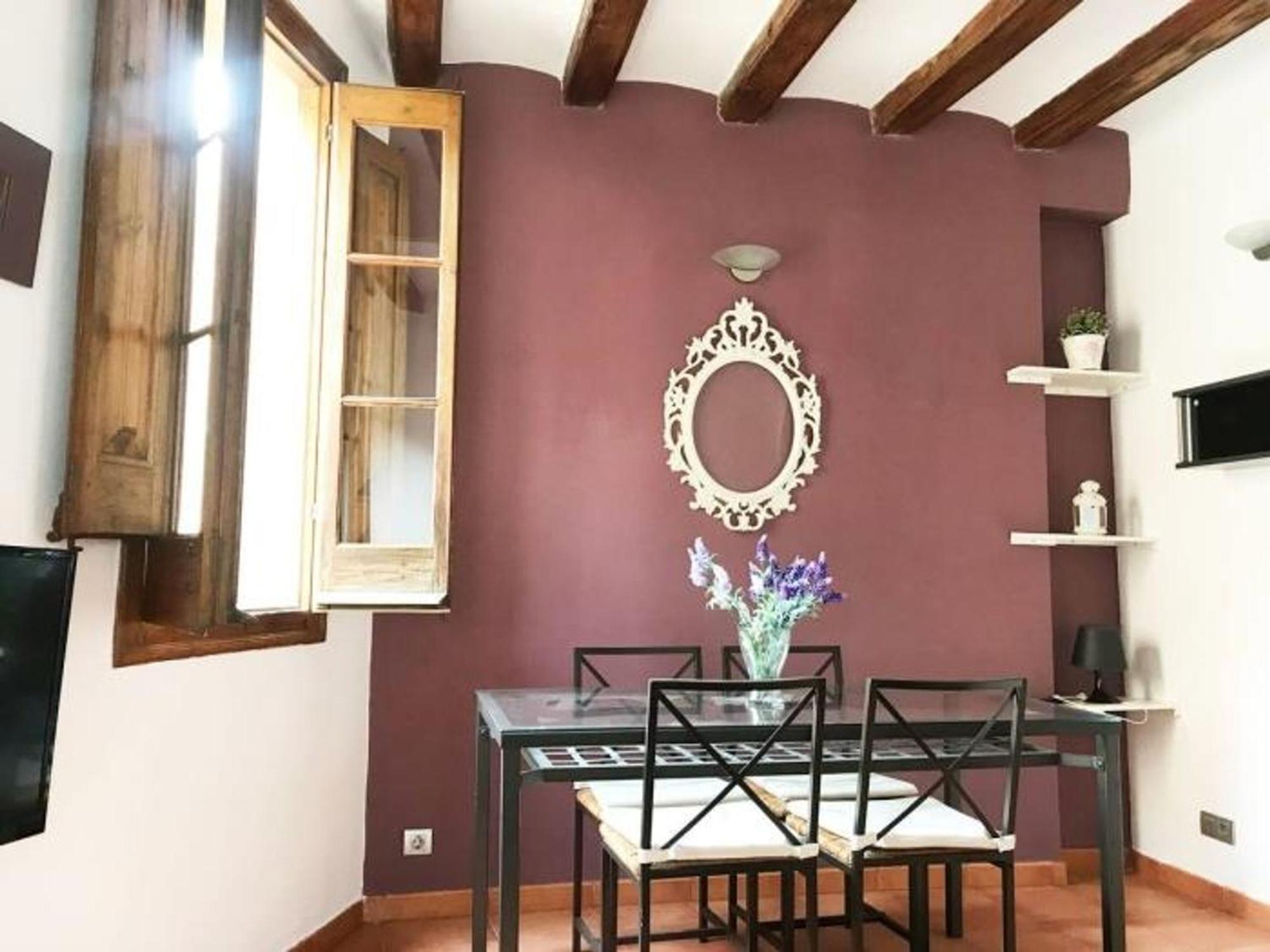 Apartment Luminoso 1 Cerca De Ramblas, Hasta 4 Pers, Cocina Equipada. - Es-341-6